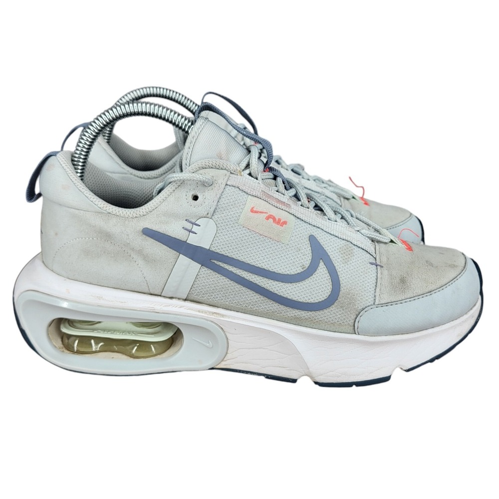 Nike Air‎ Max Interlock Running Shoes Womens 9 Aura Ashen Slate White Sneakers